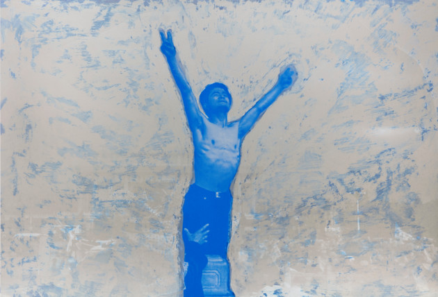 <span class="title">Fast (Blue on Silver)<span class="title_comma">, </span></span><span class="year">2018</span>