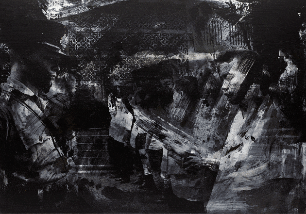 <span class="title">We Have Faith in the Masses (White on Black)<span class="title_comma">, </span></span><span class="year">2018</span>