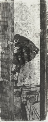 Hernan Bas, Nightclimber #1 (Cambridge Living), 2017
