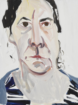 Chantal Joffe, Self-Portrait I, March, 2018