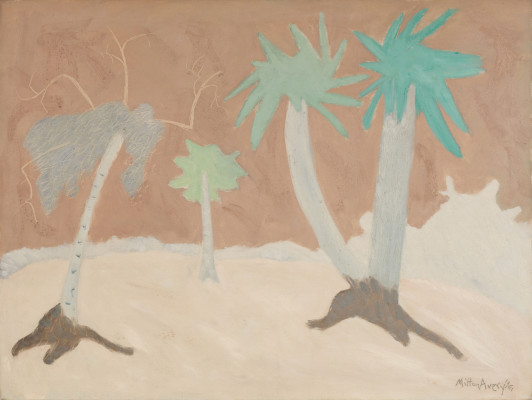 Milton Avery, Palms, 1951