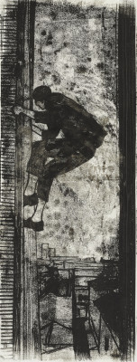 Hernan Bas, Nightclimber #3 (Cambridge Living), 2017
