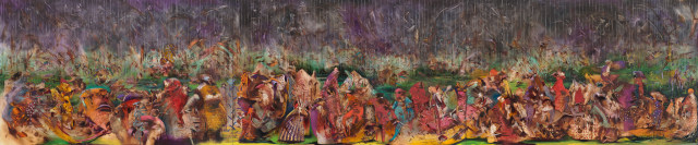 Ali Banisadr, At Once, 2015