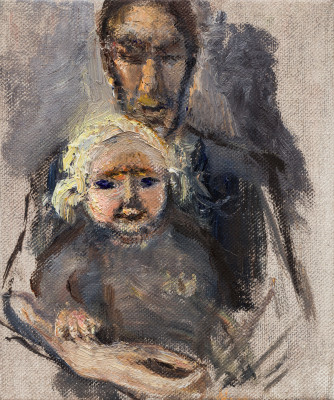 Celia Paul, Frank and Eve, 2019
