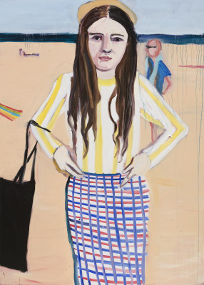 Chantal Joffe, Coney Island, 2018