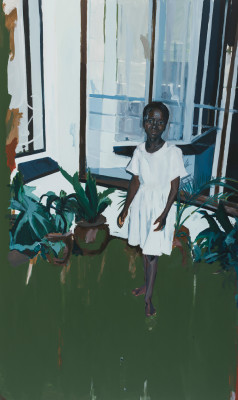 Kudzanai-Violet Hwami, Girl by the Veranda, 2017