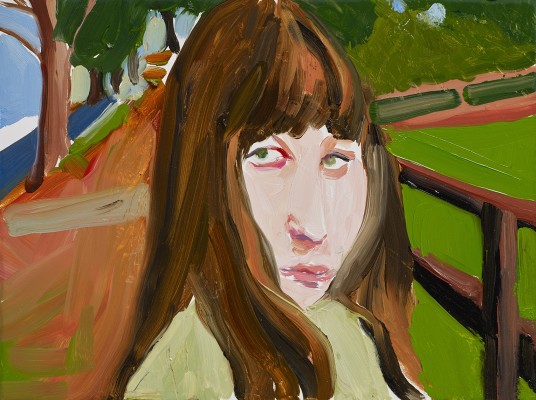 Chantal Joffe, Esme in Haggerston, 2015