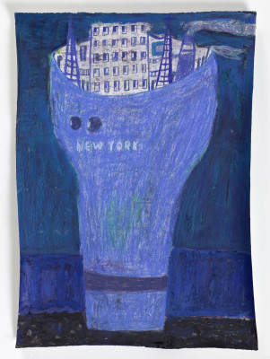 Tal R, a ship called New York, 2017