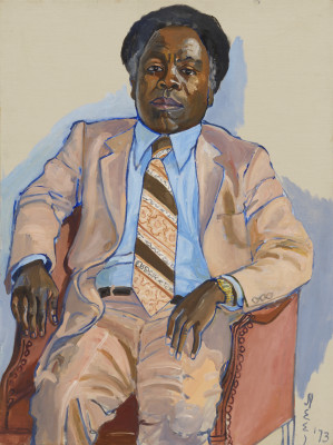 Alice Neel, Kinuthia, 1973