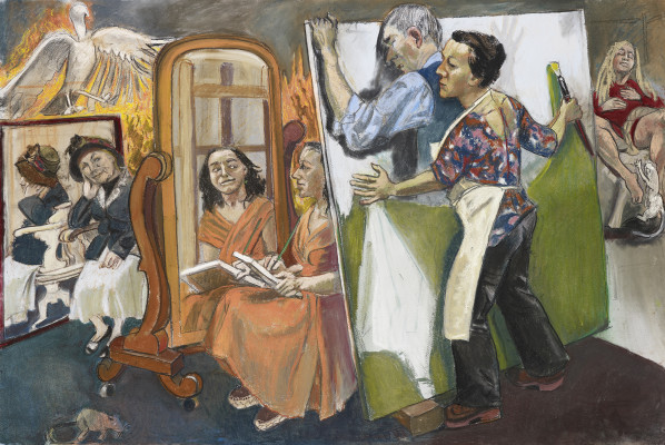 Paula Rego, Painting Him Out, 2011