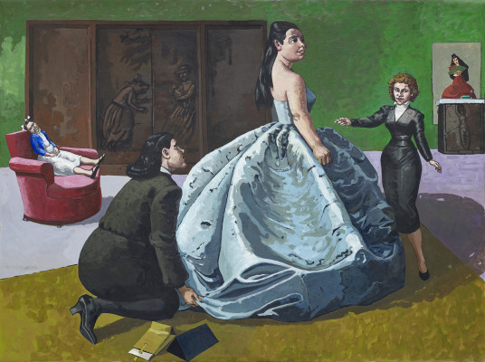 Paula Rego, The Fitting, 1989