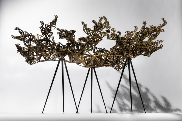 Conrad Shawcross, Formation Study IV (Prevailing Wind), 2018