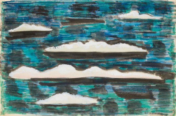 Milton Avery, Breaking Sea, 1960