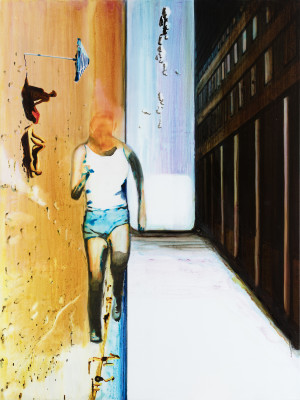 John Kørner, Leaving the sandy corridor, 2018