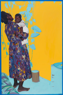 Kudzanai-Violet Hwami, Woman and child, 2017