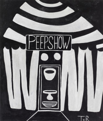 Tal R, Peep show, 2017
