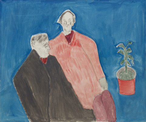 Milton Avery, Two Poets, 1963