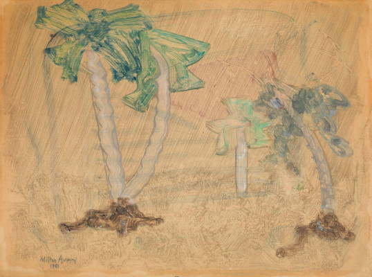 Milton Avery, Evening Palms, 1951