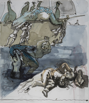 Paula Rego, The Ferry Girl I, 1992