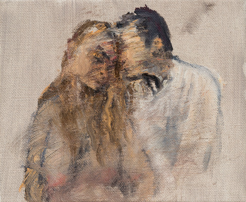 Celia Paul, Lucian and Me, 2019