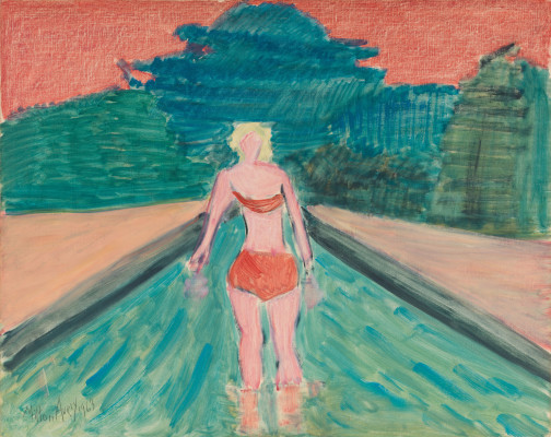 Milton Avery, Wader, 1963