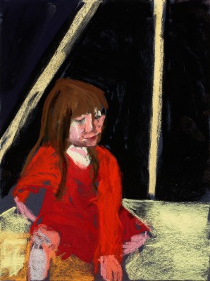 Chantal Joffe, Esme in the Beach Hut, 2015