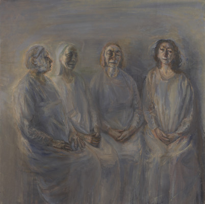 Celia Paul, My Sisters in Mourning, 2015–2016