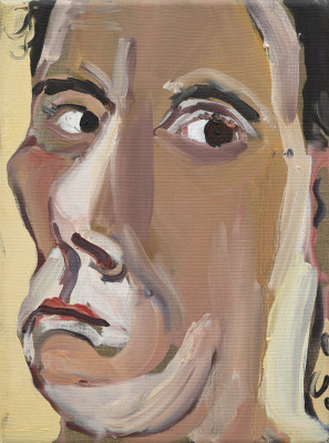 Chantal Joffe, Night Self-Portrait II, May, 2018