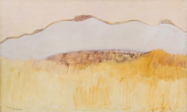 Milton Avery, Yellow Grasses, Gray Dune, 1962