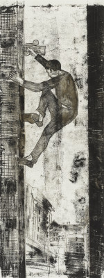 Hernan Bas, Nightclimber #2 (Cambridge Living), 2017