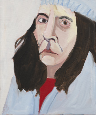 Chantal Joffe, Self-Portrait I, February, 2018