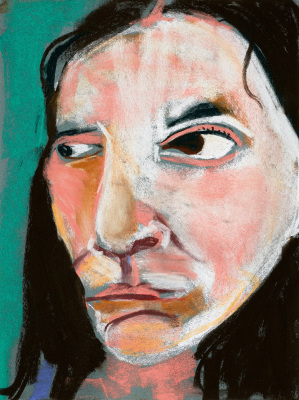 Chantal Joffe, Self-Portrait, 2015