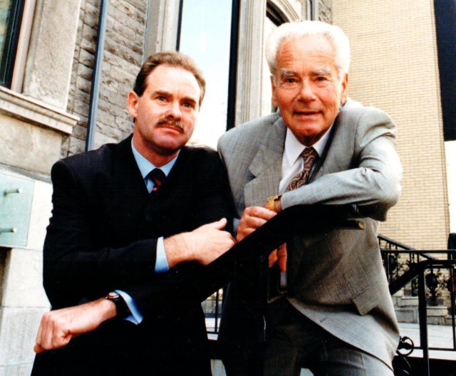 Alan and Walter Klinkhoff, circa 1990