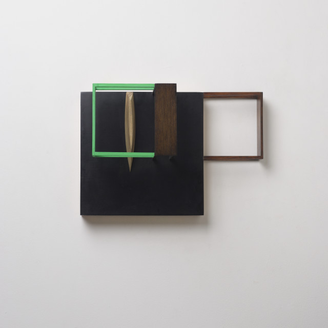 Nahum Tevet, Untitled (With Green) B, 2014