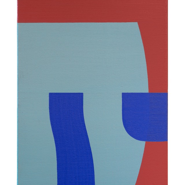 Mario De Brabandere, Zonder titel (Untitled), 2021-2022, oil on canvas, 40 x 30 cm | photo by Shivadas De Schrijver