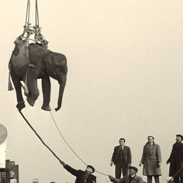 Johan Grimonprez, Soundtrack to a Coup d'Etat, 2024 | Elephant Cargo © British Pathé