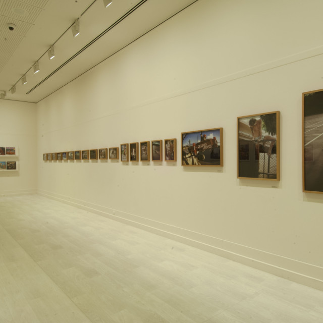 "Language of the Wall," a group exhibition at the Pera Museum in Turkey includes work by Hugh Holland.