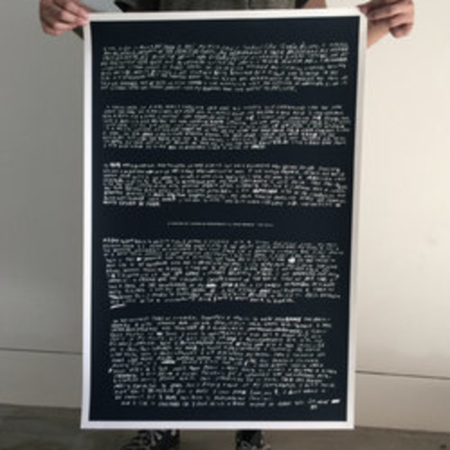 Limited Edition Mike Brodie Screenprint