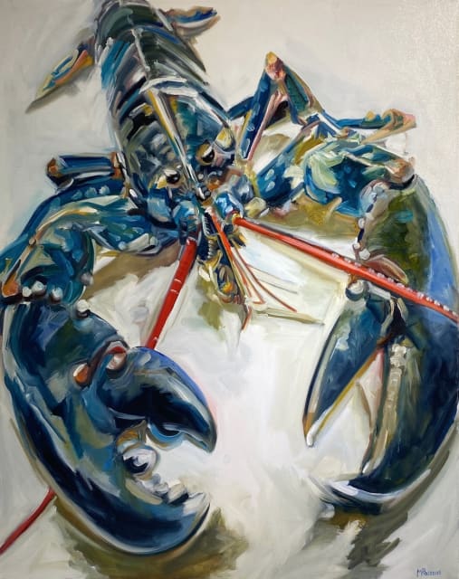 Michelle Parsons, LIL (Long Indigo Lobster), 2022
