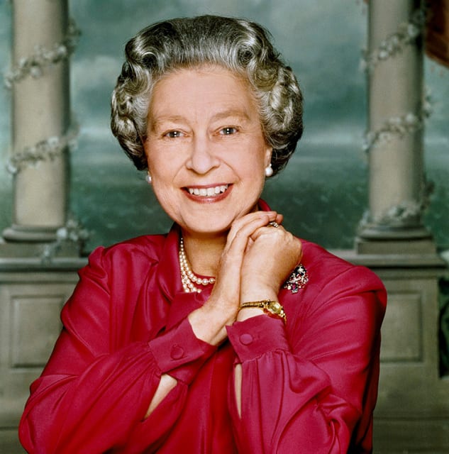 Terry O'Neill, HM Queen Elizabeth II, 1992