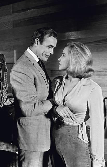Terry O'Neill, Honor Blackman and Sean Connery, 1964