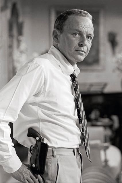 Terry O'Neill, Frank Sinatra with Gun, 1968