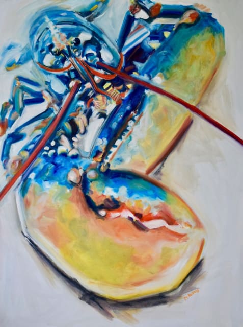Michelle Parsons, OYL - Orange Yellow Lobster, 2020