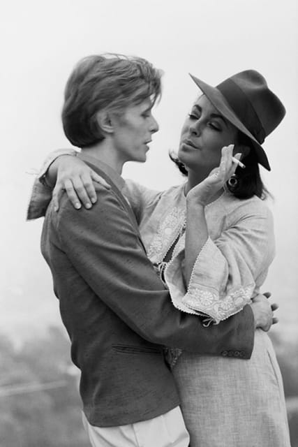 Terry O'Neill, Bowie And Taylor, 1975