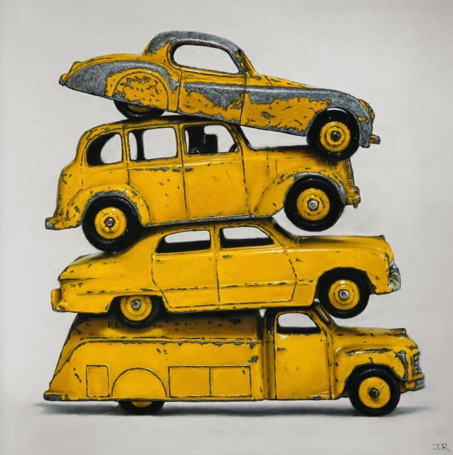Ian Rawling, Balancing Act Yellow, 2023