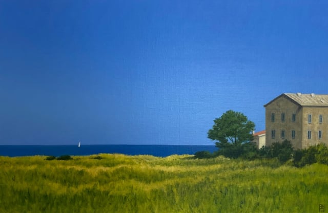 Michael Bennallack Hart, House by the Sea, Corsica
