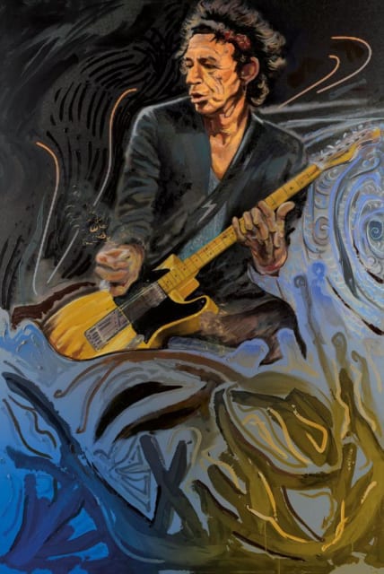 Ronnie Wood, The Blue Smoke Suite - Keith - Paper Edition