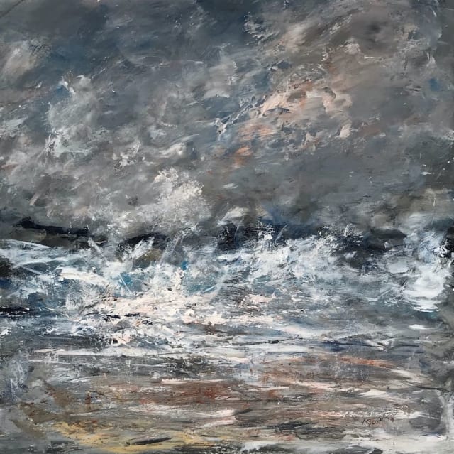 Andrea Scott, Abstract Seascape (040), 2017