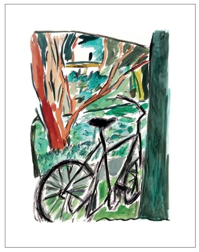 Bob Dylan, Bicycle (medium format), 2013