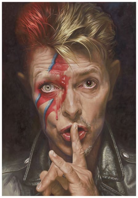 SEBASTIAN KRÜGER, Shh…! (canvas), 2020